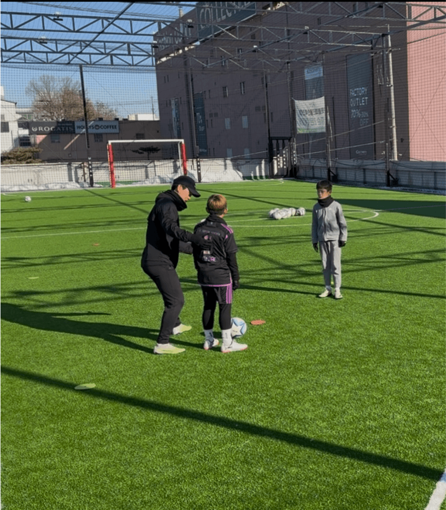 더필드 현장 지도 모습